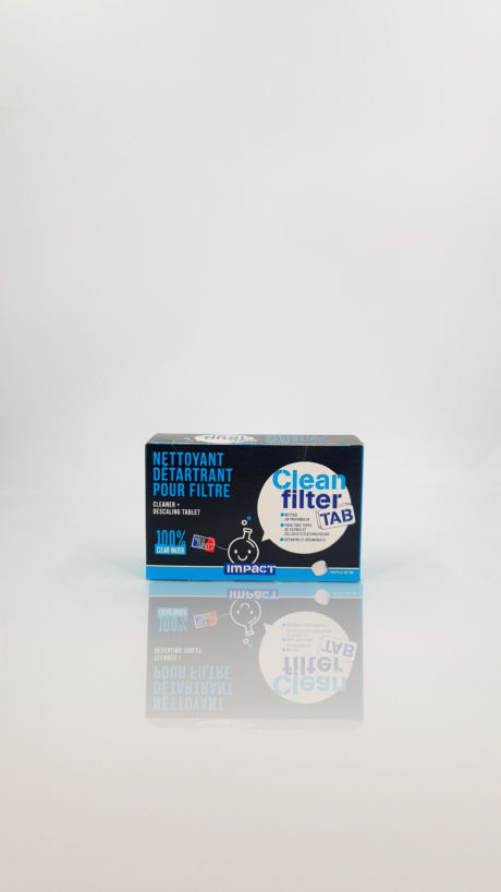 tablette netoyant filtre boite